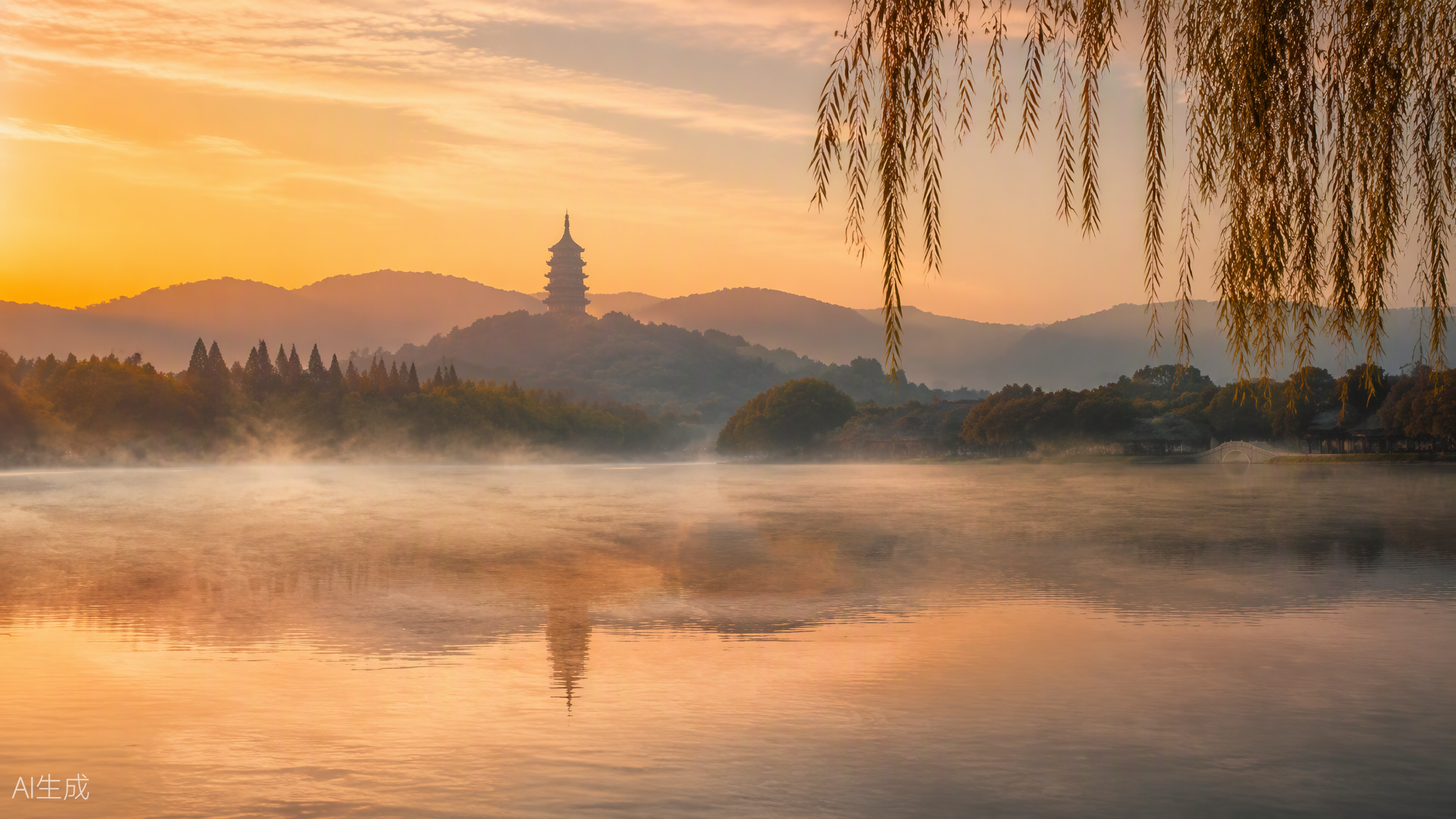 West Lake, Hangzhou at dawn — recovery travel